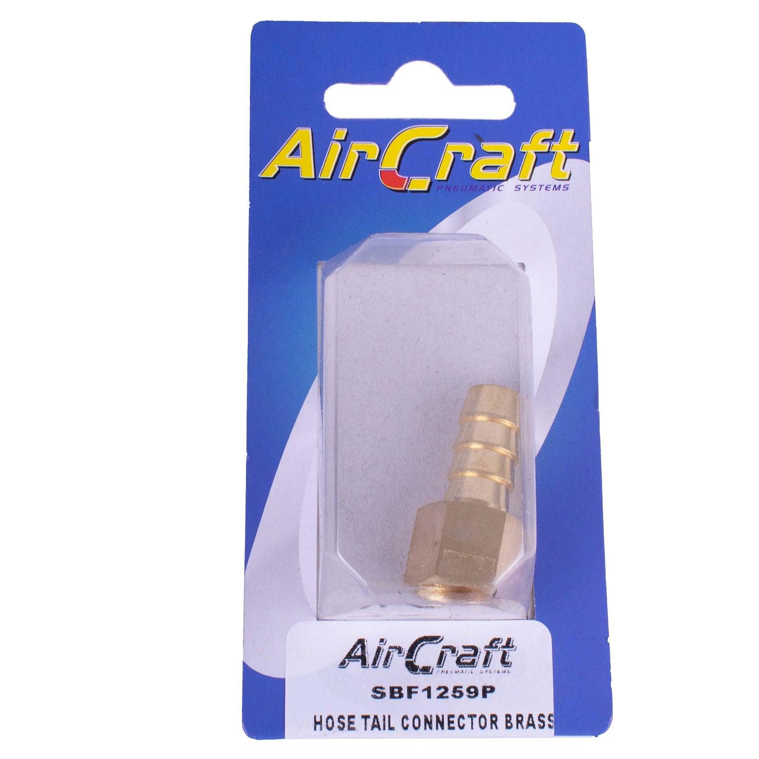 Hose Tail Connector Brass 1/4 F X 10 Mm 1 Pc Pack - Livestainable.co.za