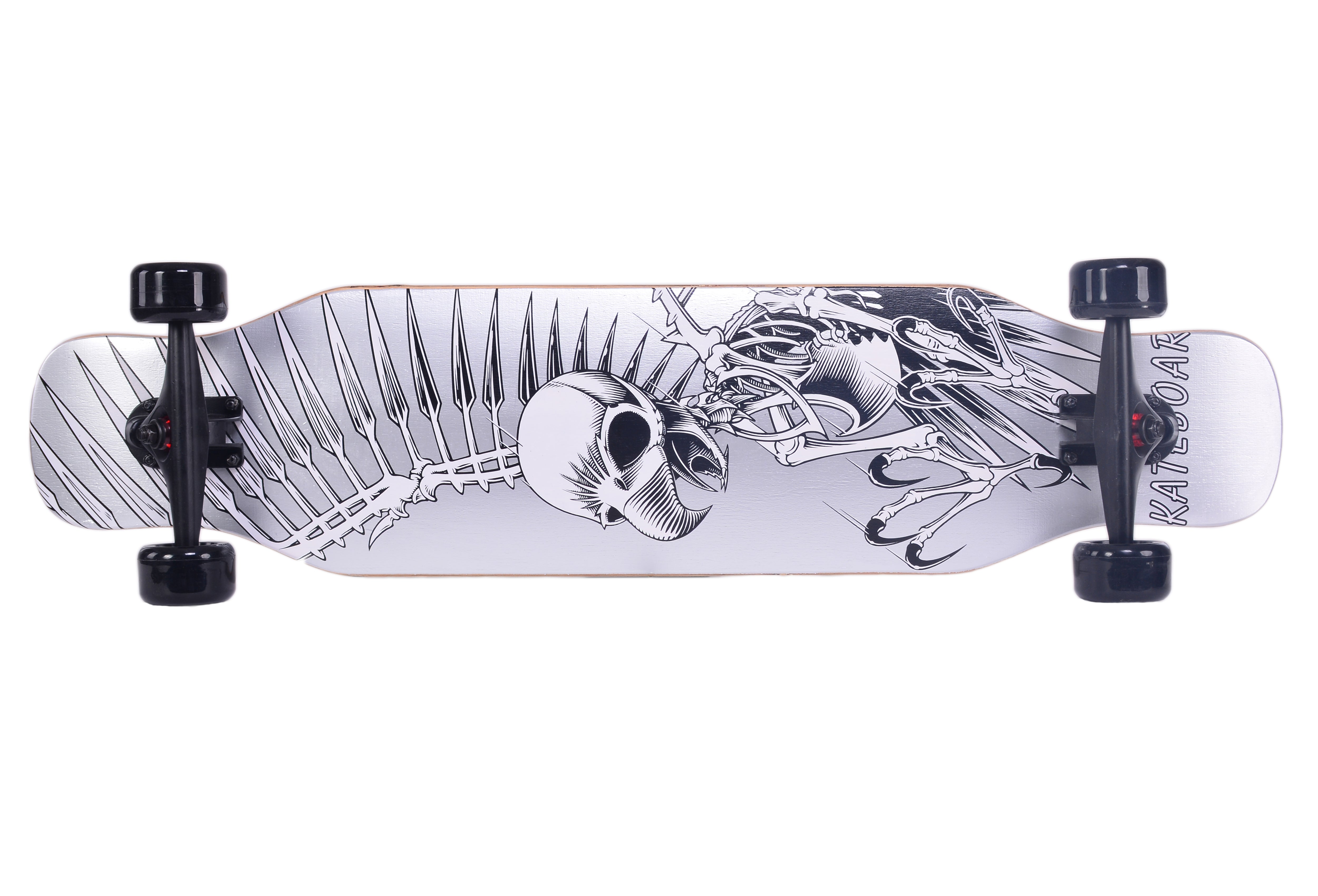 Skateboard Bird Skull 38" Maple Board 115 X 27 X 31cm - Livestainable.co.za