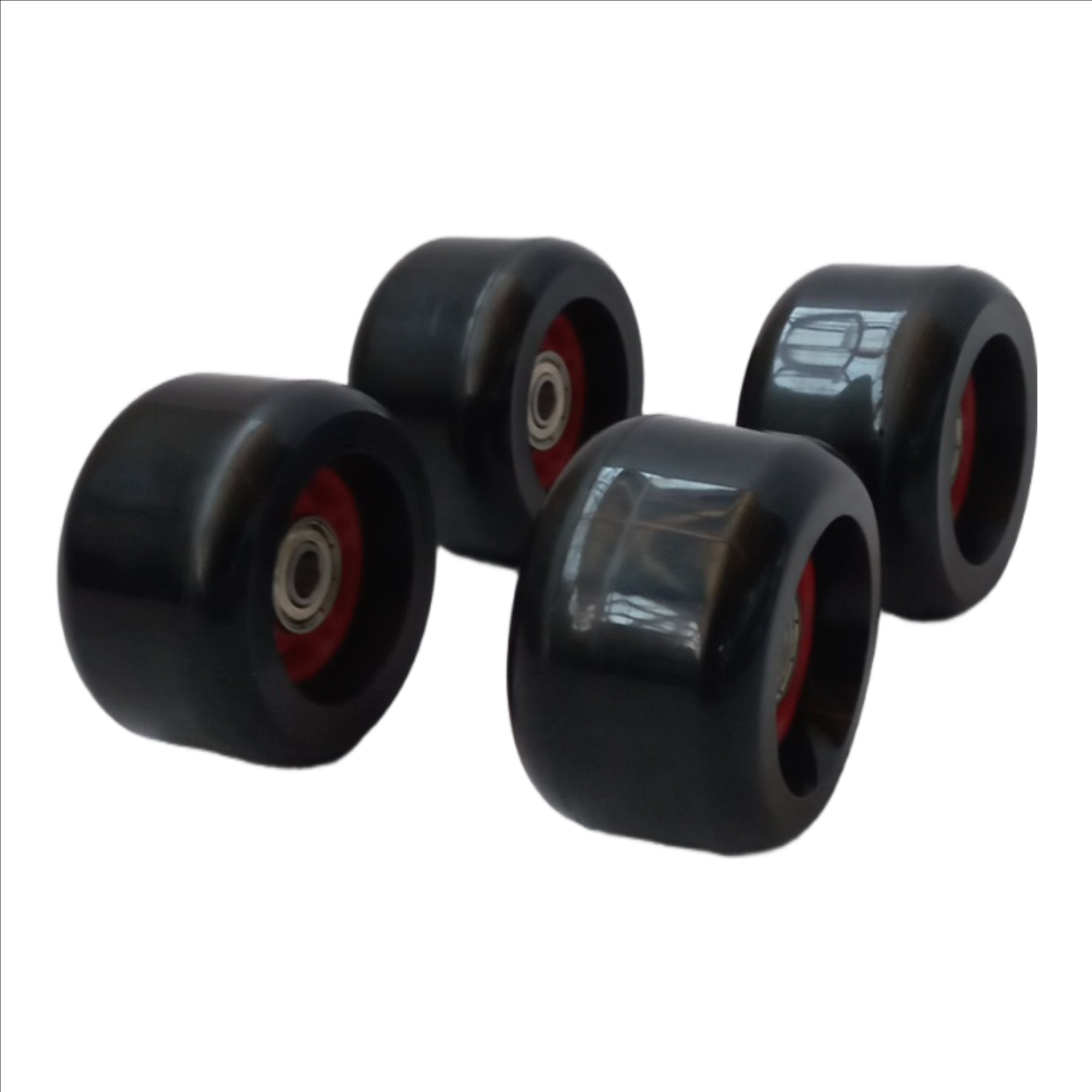 Seagull Set Of 4 X Pu Wheels + Bearings: Size:70*42mm