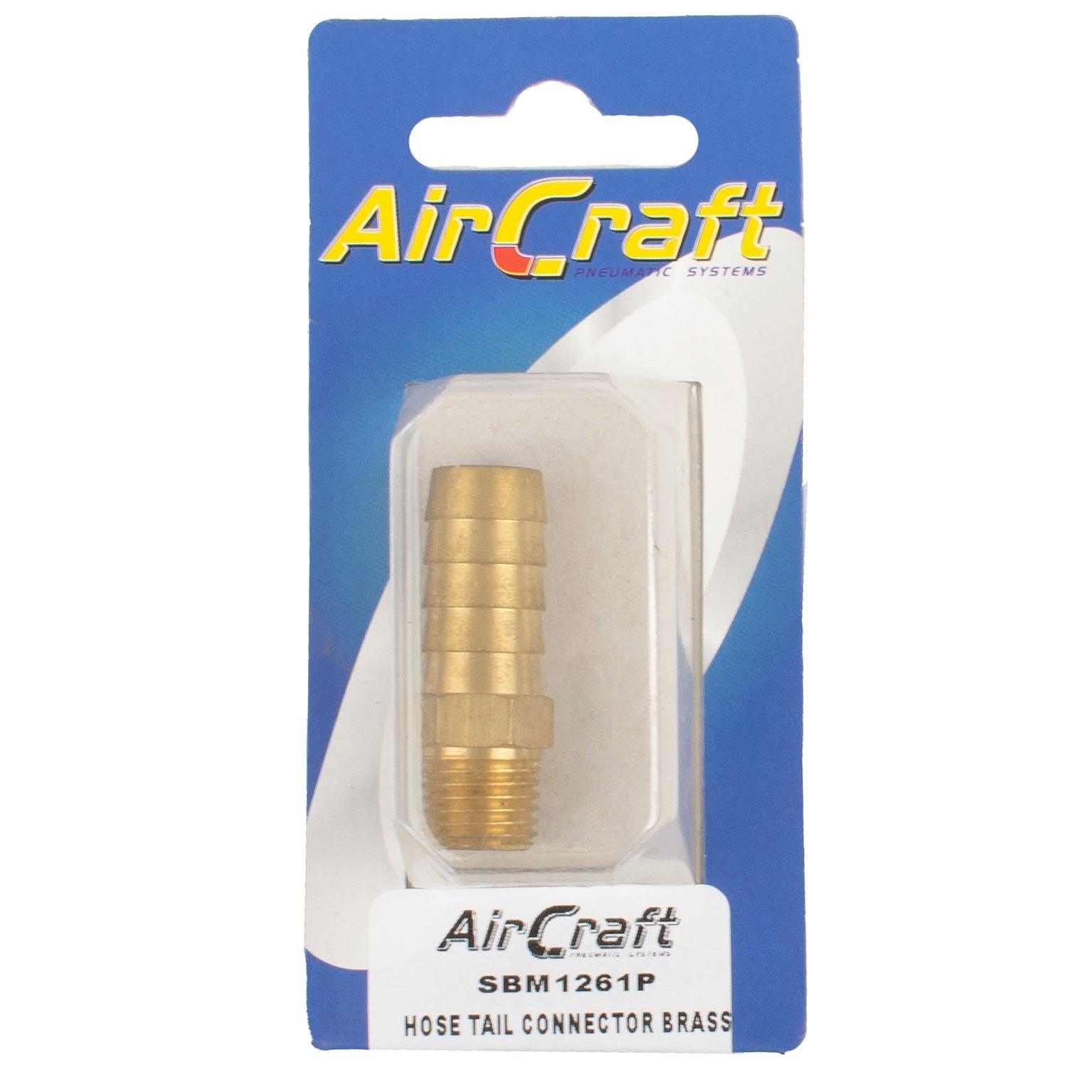 Hose Tail Connector Brass 1/4 M X 13 Mm 1 Pc Pack - Livestainable.co.za