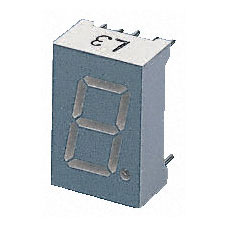 7 Segment Led Display Cc Grn 10mcd H=12.7 Sc05 11 Gwa