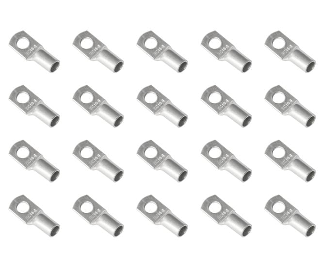 Crimp Terminal Lug Ring Cab=16 R=6mm 250pcs/Bag Sc16 6