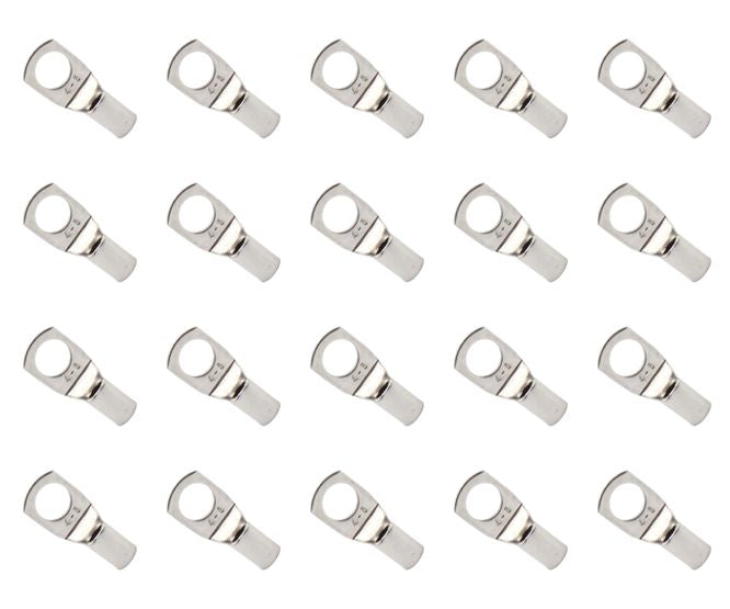 Terminal Un Ins Solid Ring Lug W=4mm2 R=8mm 500/Bag Sc4 8