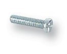 Cheese Head Metal Screw M4x15mm Flat Ch4 X15