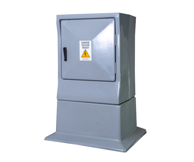 12 W Fibreglass D/D Meter Kiosk 720x445x1490mm K0010/5