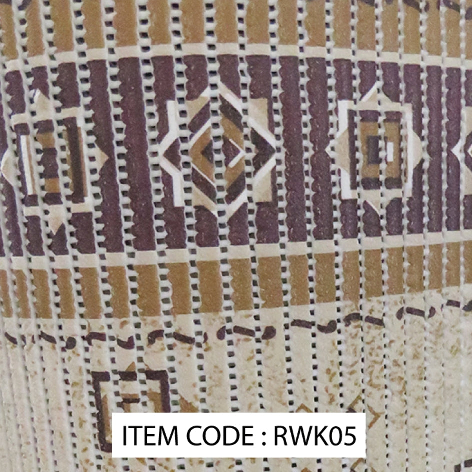 Pvc Floor Covering 65cm X 15m Printed Cream & Brown - Livestainable.co.za