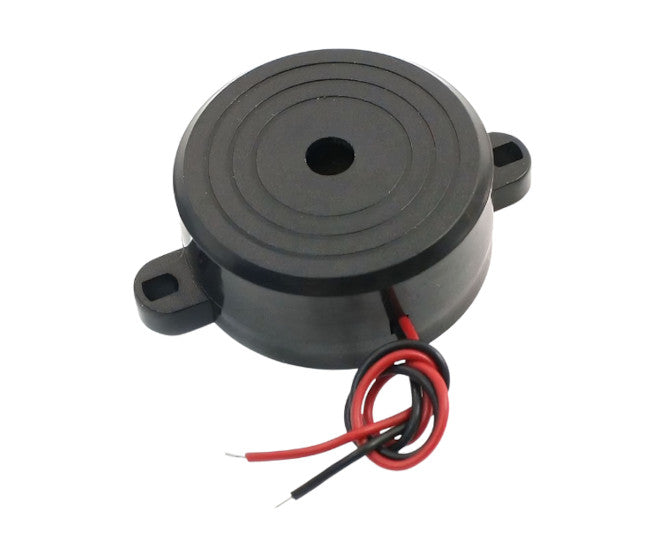 Buzzer 3 24 Dc D=23mm Leads Black 85d B P/Mnt Sfm 20 B *Dbk*