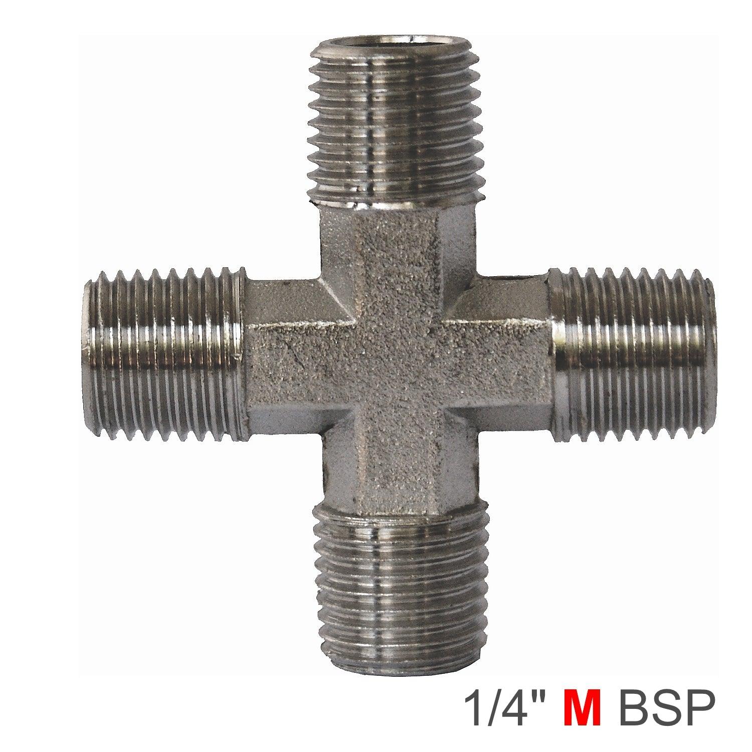 Cross Type Connector Mmmm 1/4' - Livestainable.co.za