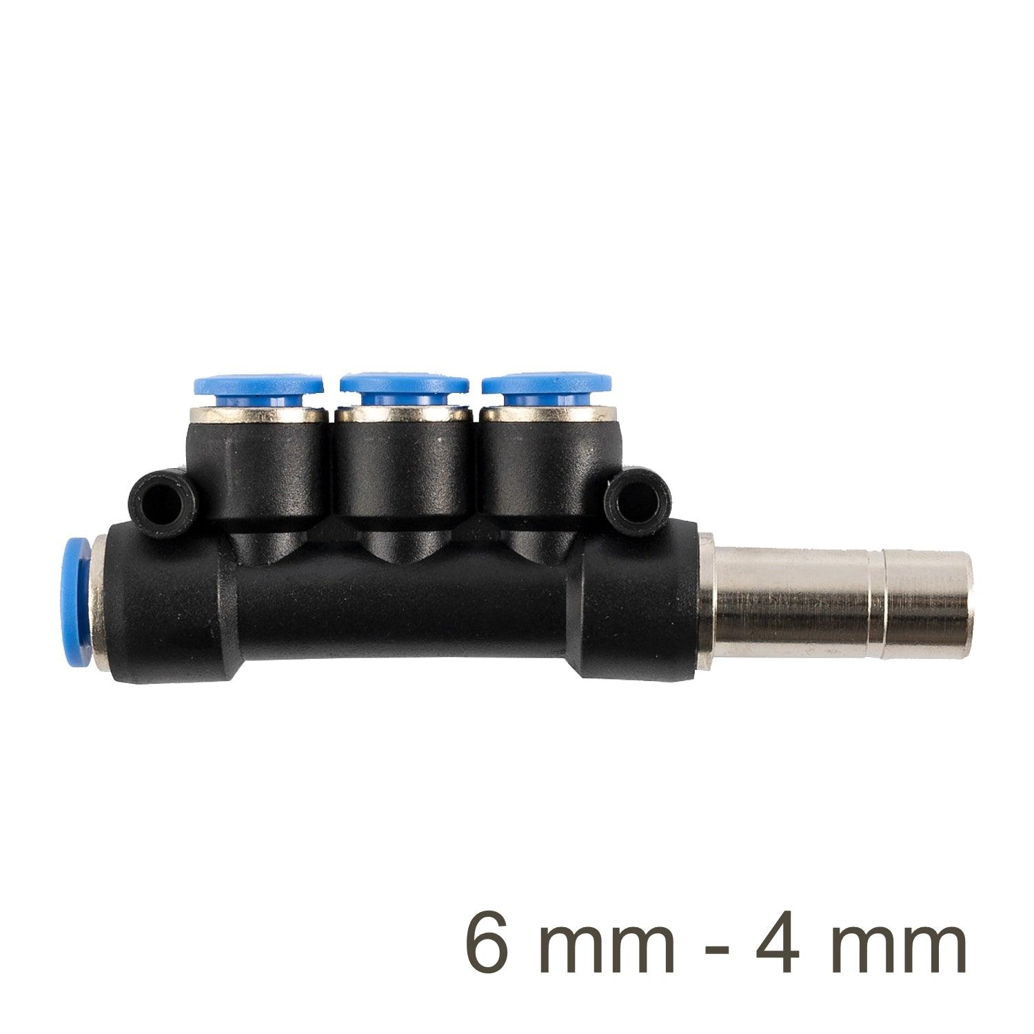 Red. Insert Manifold Side 4 Port Pu 6 Mm 4 Mm - Livestainable.co.za