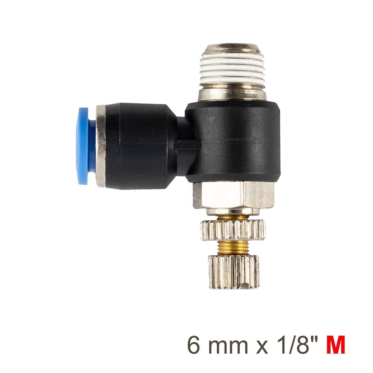 Flow Control Swiv. Elbow Pu 6 Mm X 1/8' M - Livestainable.co.za