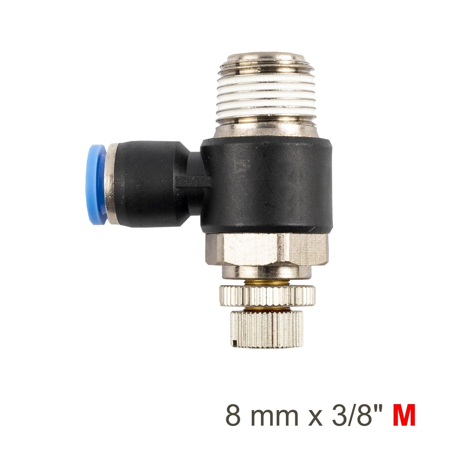 Flow Control Swiv. Elbow Pu 8 Mm X 3/8' M - Livestainable.co.za