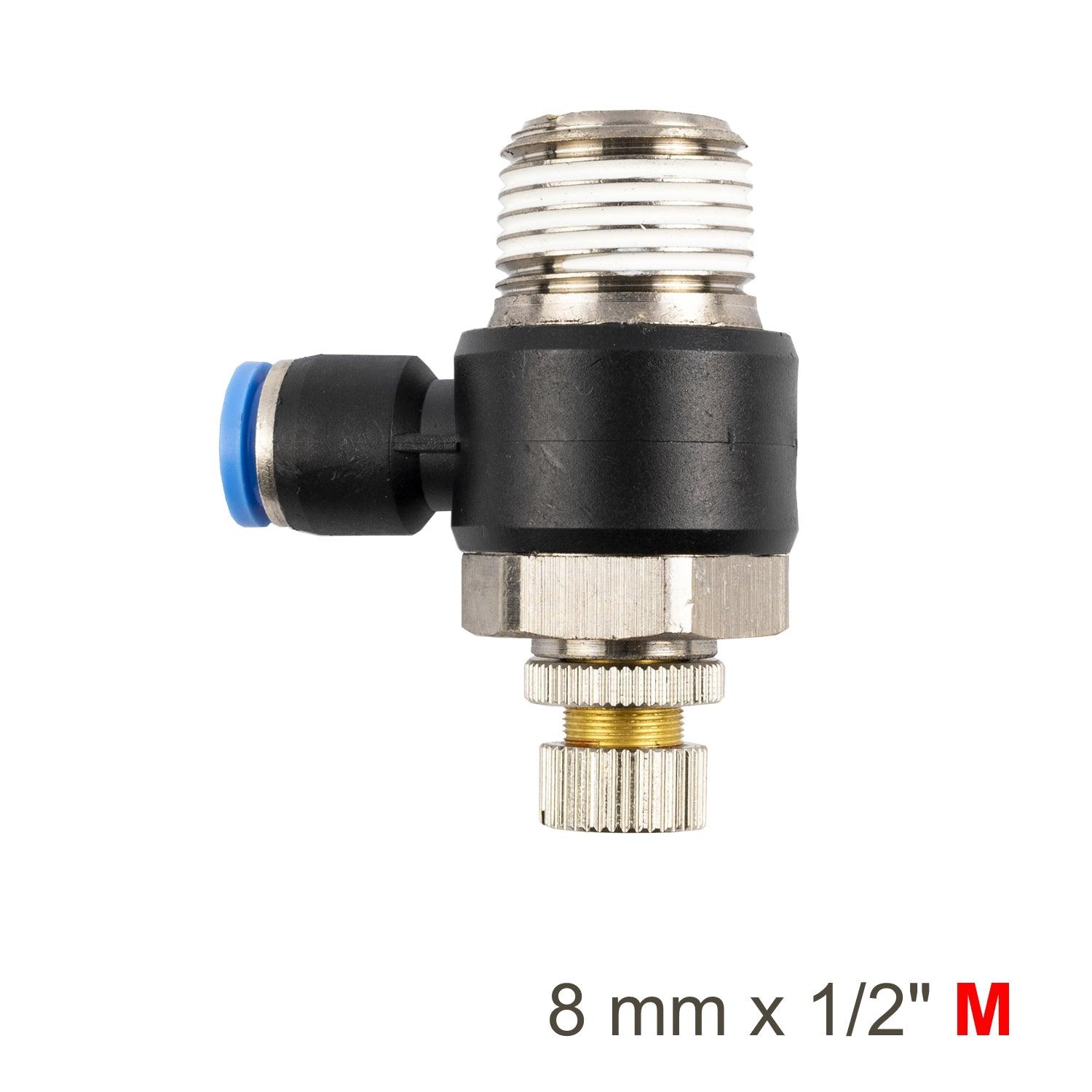 Flow Control Swiv. Elbow Pu 8 Mm X 1/2' M - Livestainable.co.za