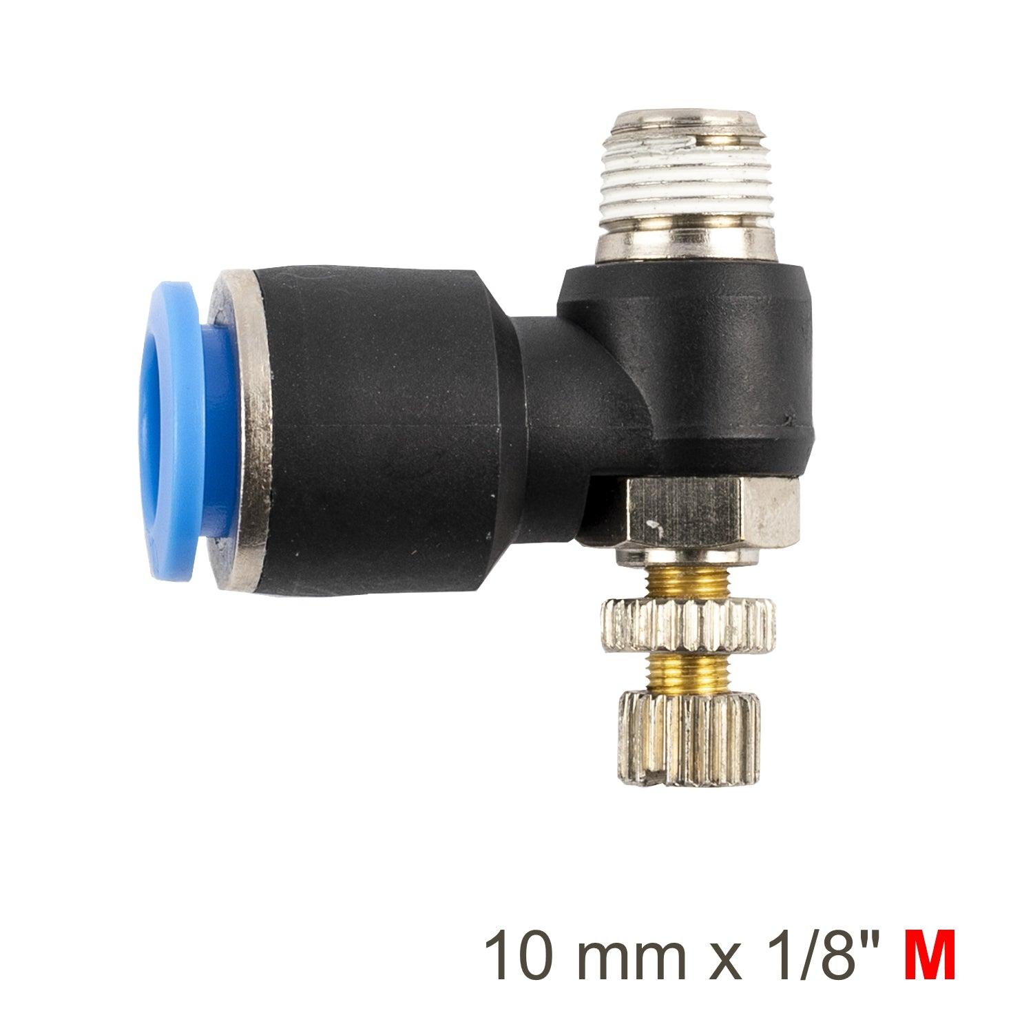 Flow Control Swiv. Elbow Pu 10 Mm X 1/8' M - Livestainable.co.za