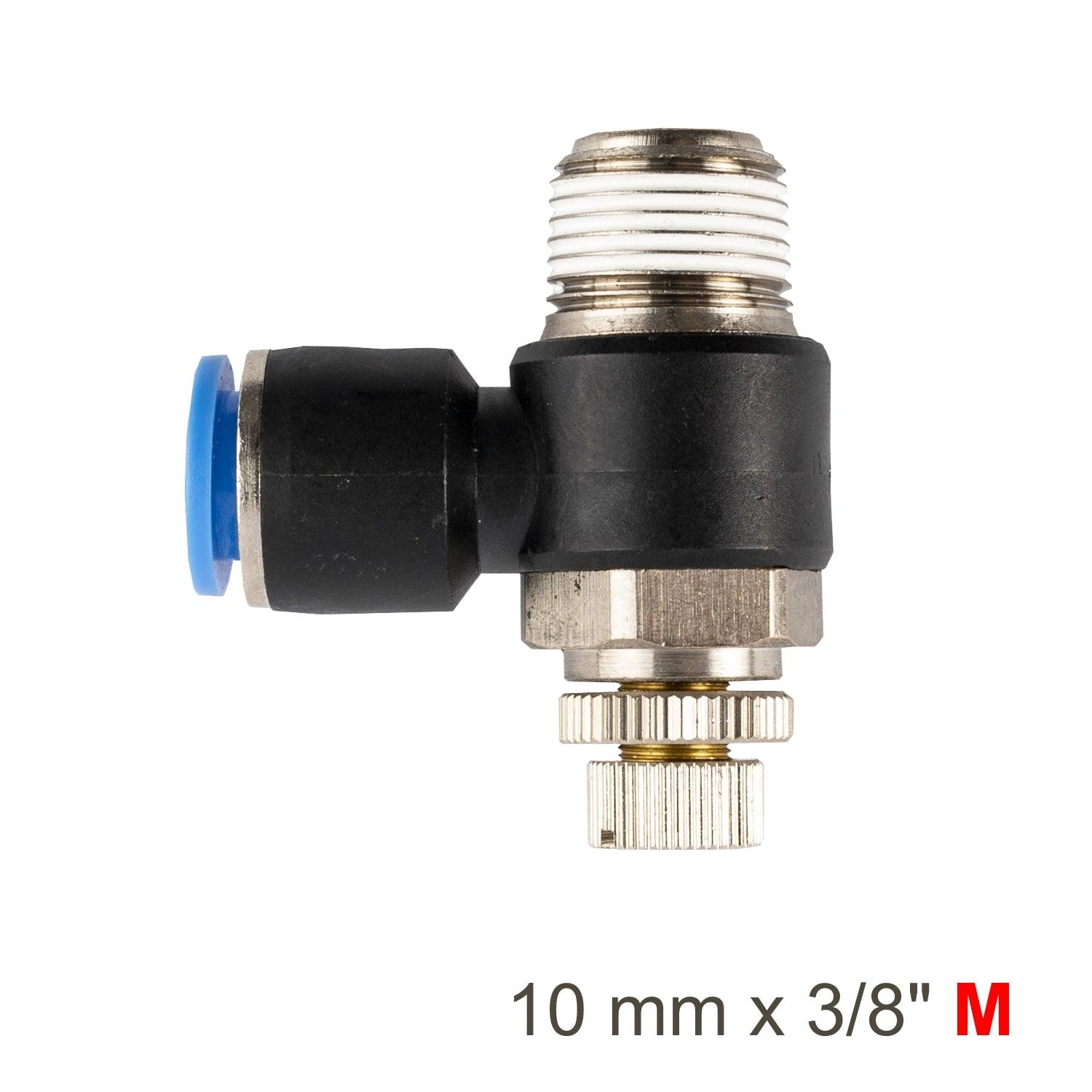 Flow Control Swiv. Elbow Pu 10 Mm X 3/8' M - Livestainable.co.za