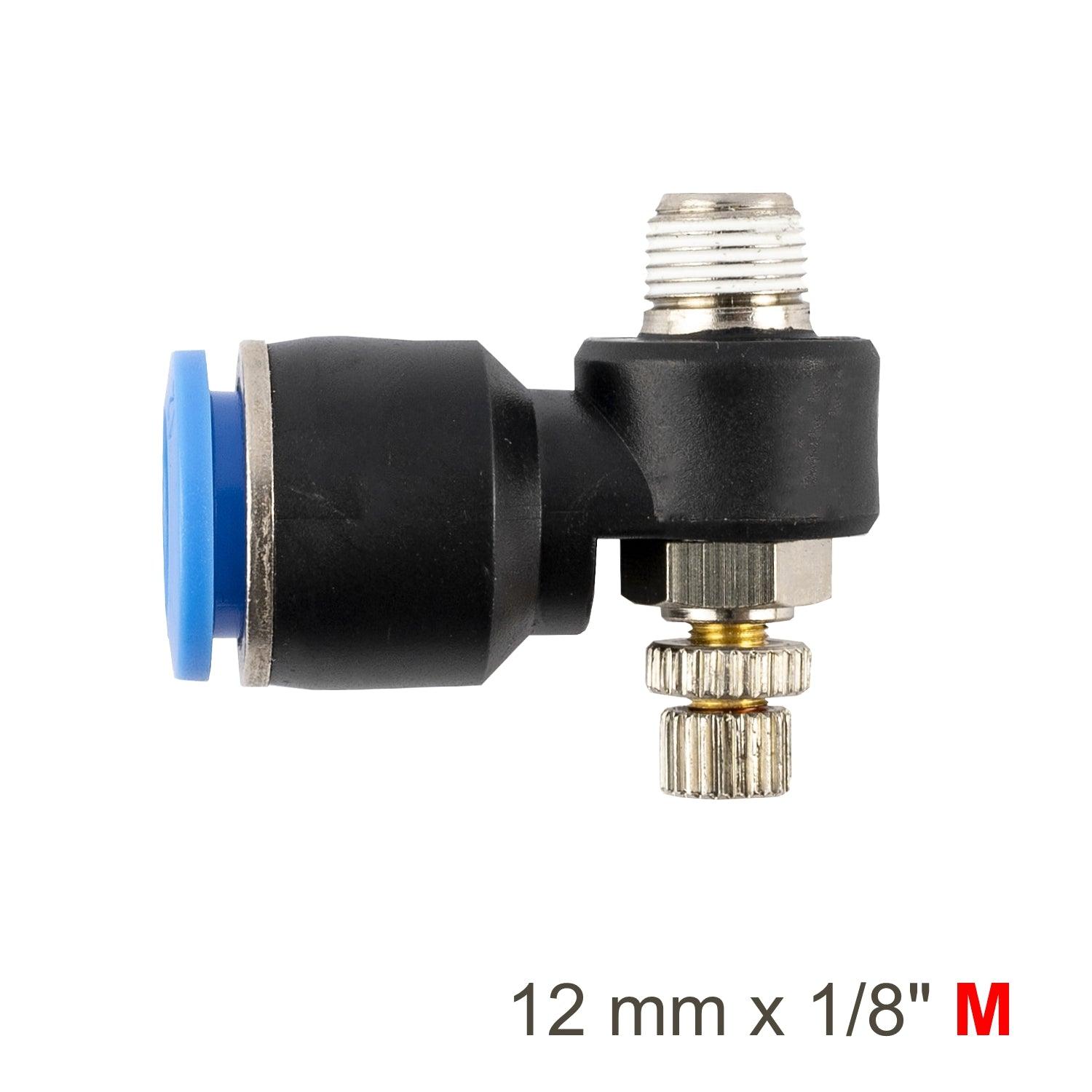 Flow Control Swiv. Elbow Pu 12 Mm X 1/8' M - Livestainable.co.za