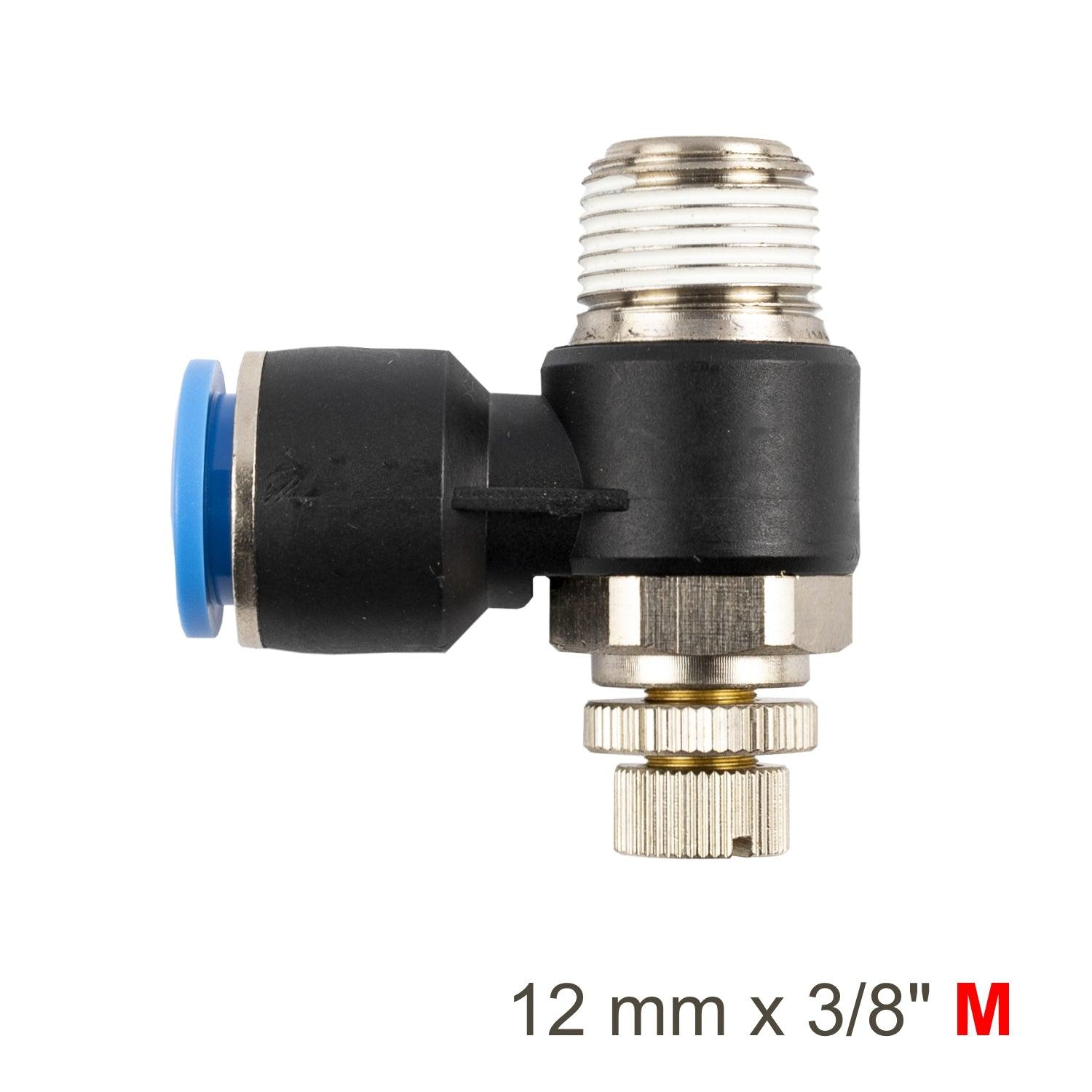 Flow Control Swiv. Elbow Pu 12 Mm X 3/8' M - Livestainable.co.za