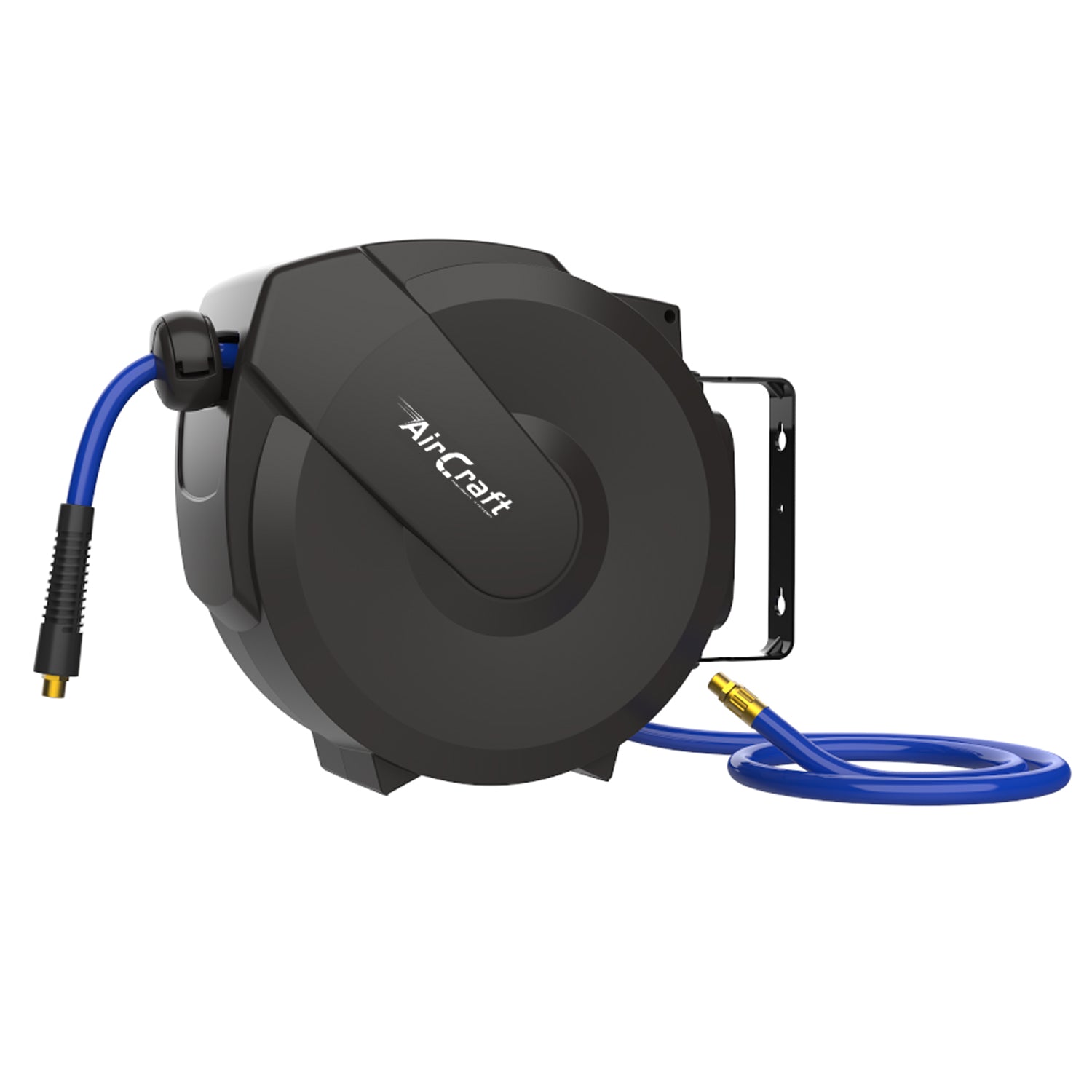 Aircraft Air Hose Reel 15 M 12 Mm Od X 8 Mm Id Pu Hose Auto Retract