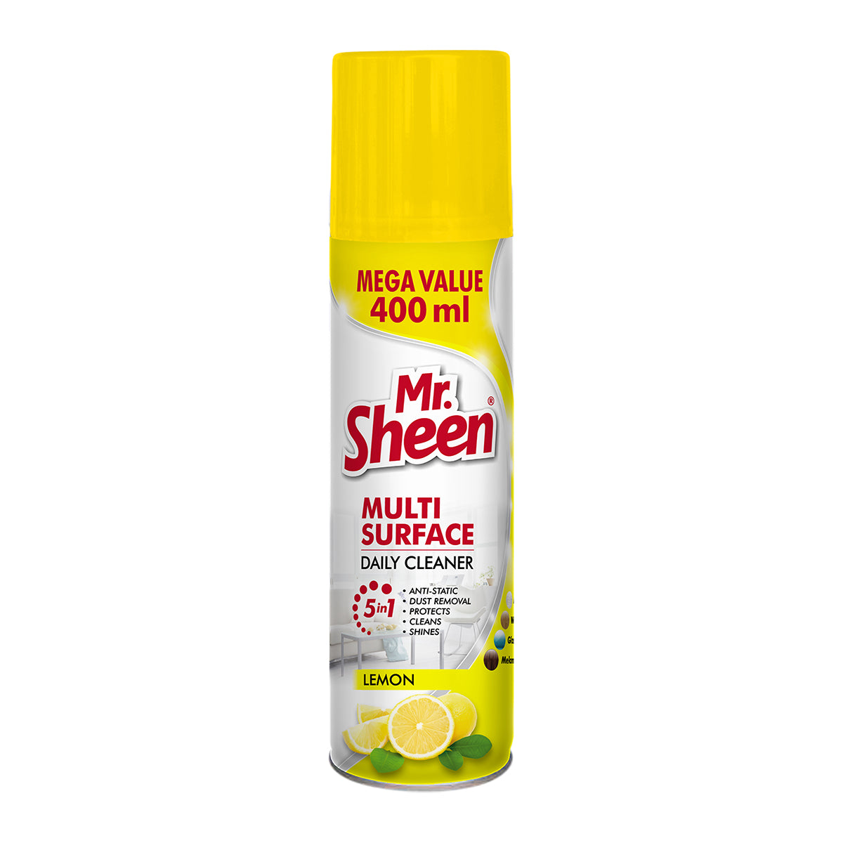 Mr Sheen Multisurf Daily Furnit Clean Lemon 400 Ml