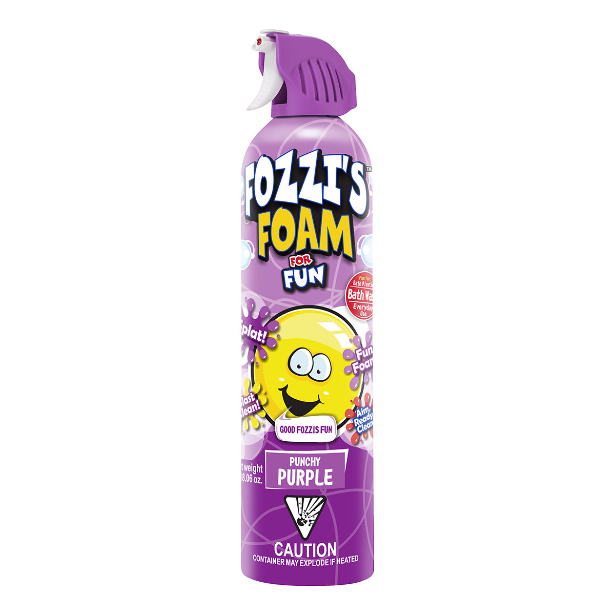 Fozzis Foam For Fun Punchy Purple 550 Ml