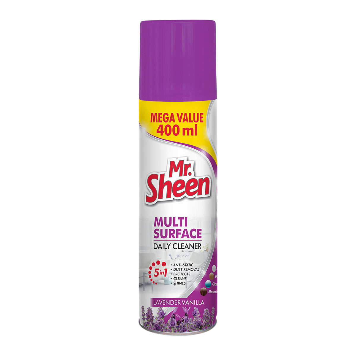 Mr Sheen Multisurf Daily Furn Clean Lave Van 400 Ml