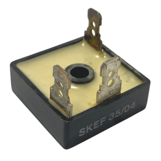 Dual Positive Diode Bridge Rectifier Sqr 400 V 35 A Alu Skef35/04
