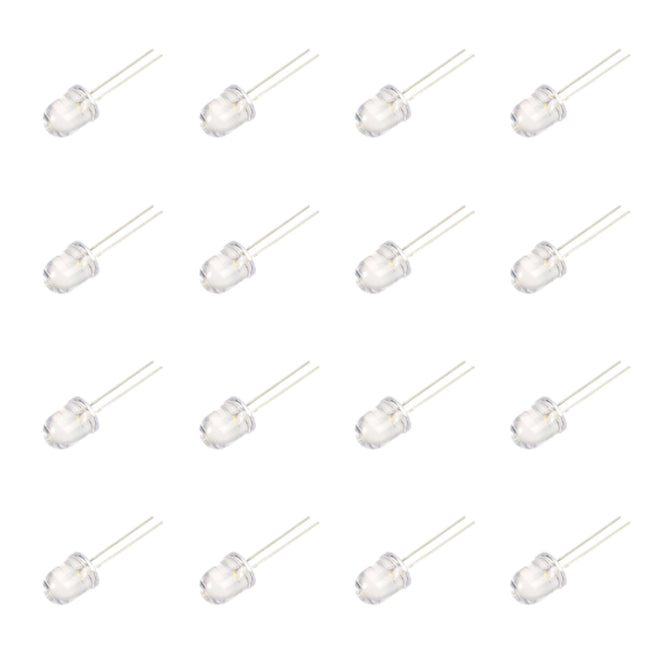 Led 10mm Cl White 90 Kmcd 10 D 200 P/Bag Slr 10 Dnw40 A0100 Ll