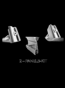 Schletter Pro Klip Lok Roof 2 Panels Landscape Rail Less Mounting Kit