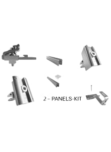 Schletter Pro Universal Tile Roof 2 Panels Long Rail Mounting Kit