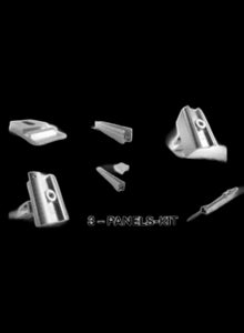 Schletter Pro Hangerbolt Solution For Wood Purlin Roof 3 Panels In Portrait Rail Mounting Kit