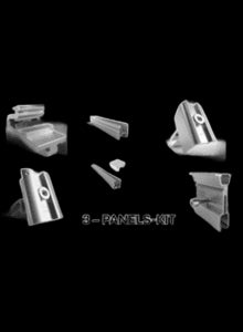 Schletter Pro Klip Lok Roof 3 Panels Long Rail In Portrait Mounting Kit