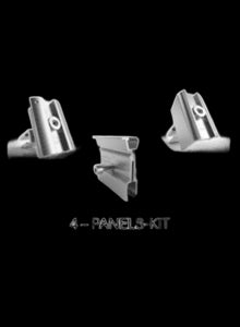 Schletter Pro Klip Lok Roof 4 Panels Rail Less In Landscape Mounting Kit