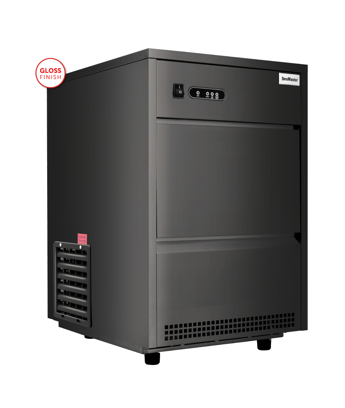 SnoMaster - 26Kg/24Hr Plumbed-In Bullet Type Ice-Maker (SM-26 (BLACK) - Livestainable.co.za