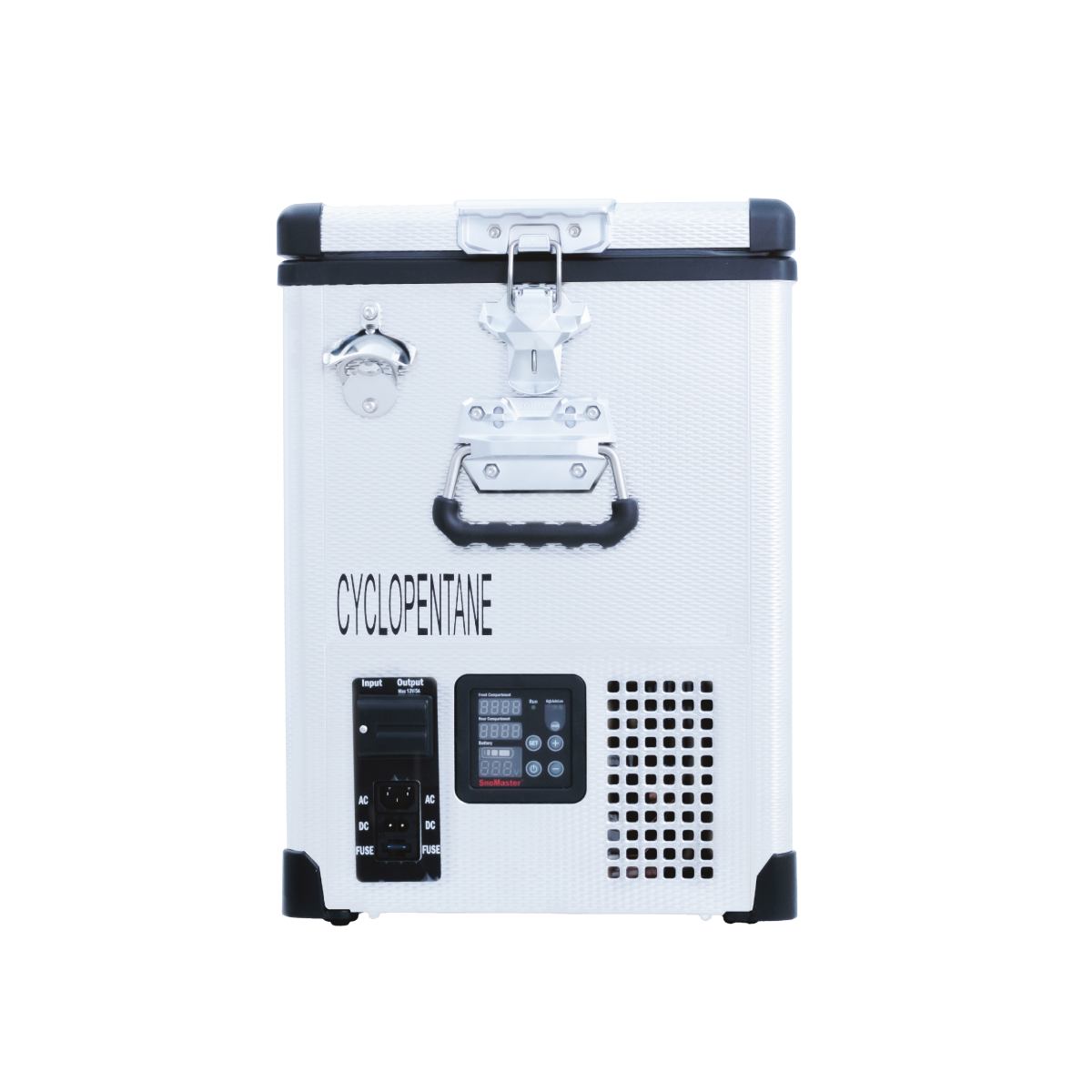 SnoMaster - 42L Single Compartment Portable Fridge/Freezer AC/DC - Stainless Steel (SMDZ-TR42S) - Livestainable.co.za