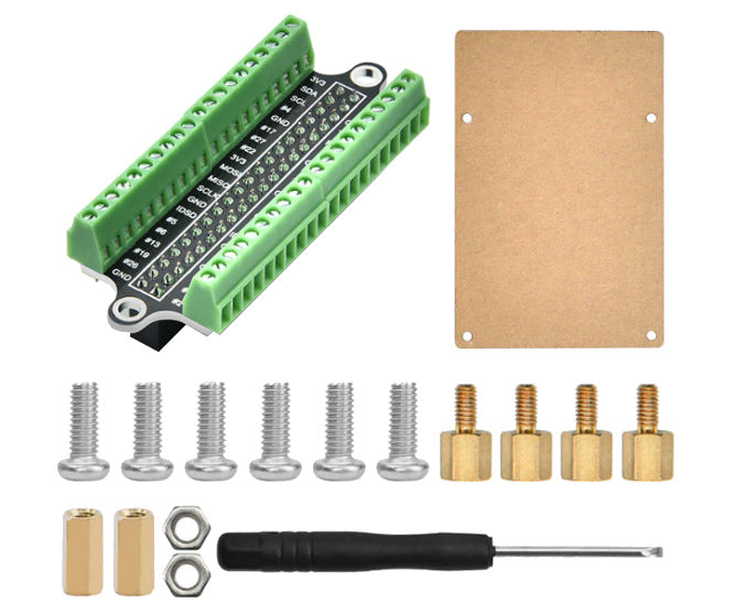 Raspberry Pi Mini Terminal Exp. / Breakout Board Smp0105