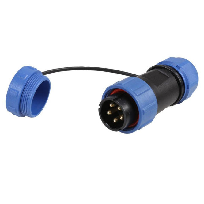 In Line Plug / Male 5 P Ip68 Bayonet 30 A 500 V Sp2110/P5 Ii 1 C B