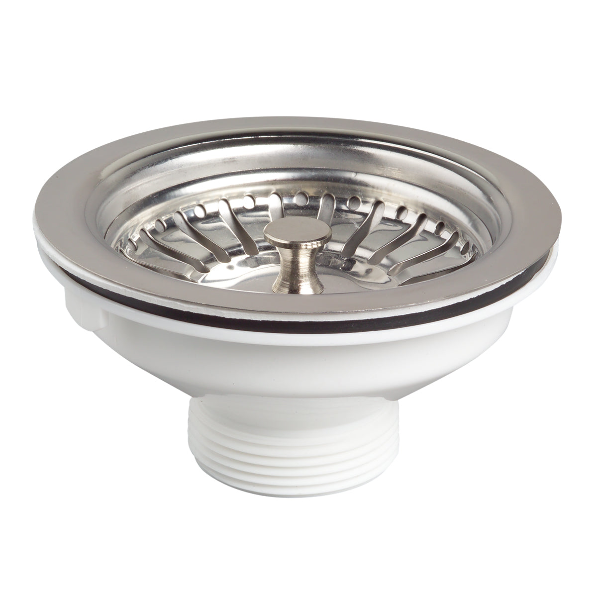 Wirquin Basket Sink Waste 90 Mm St/Steel