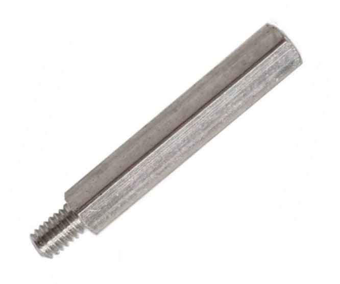 Nickel Plated Metal Spacer Mal Female M3x25x8mm M3x25 - Livestainable.co.za