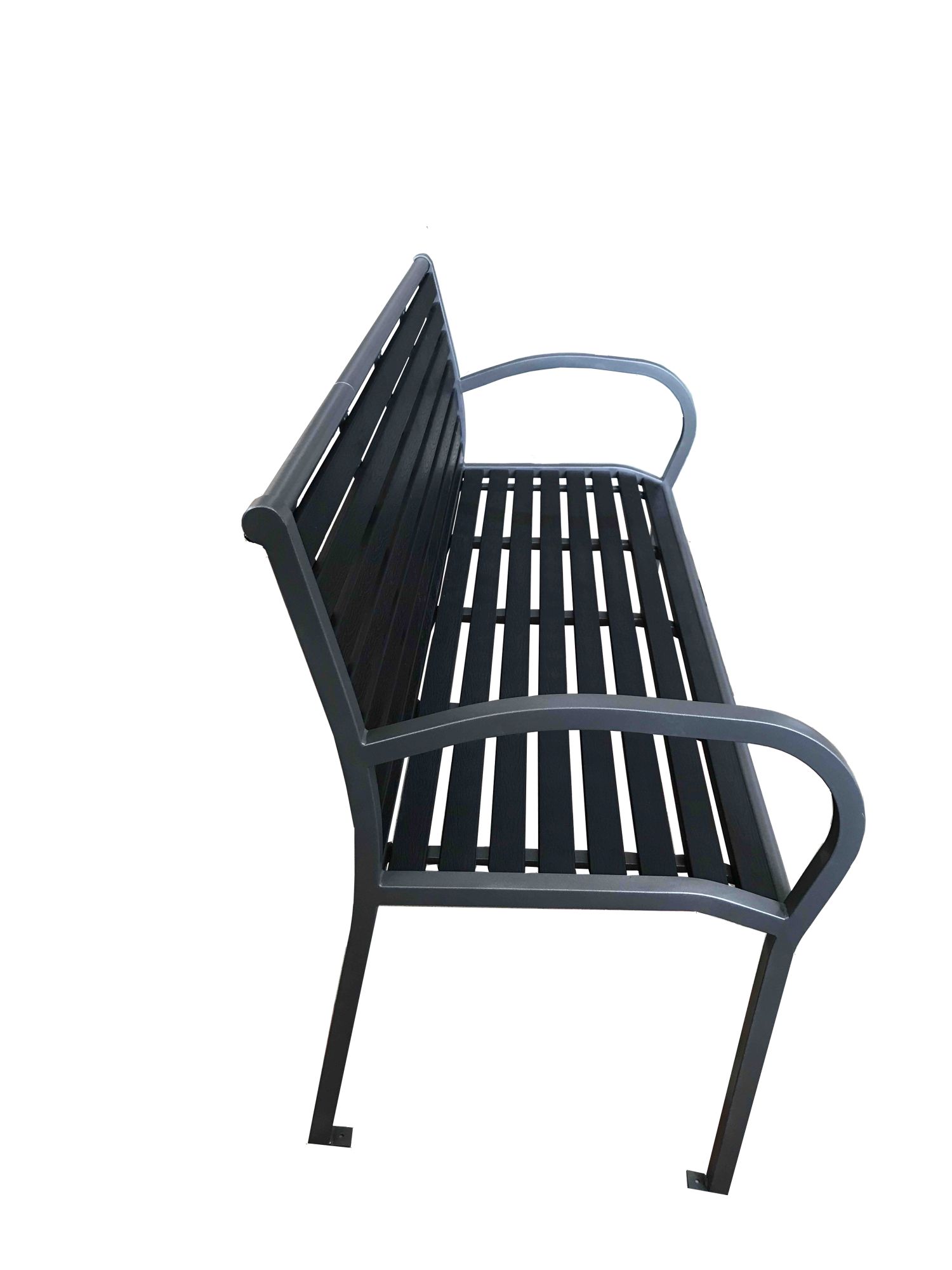 Seagull Deluxe Bench P/Wood Grey
Polywood Grey Slats
Steel Frame