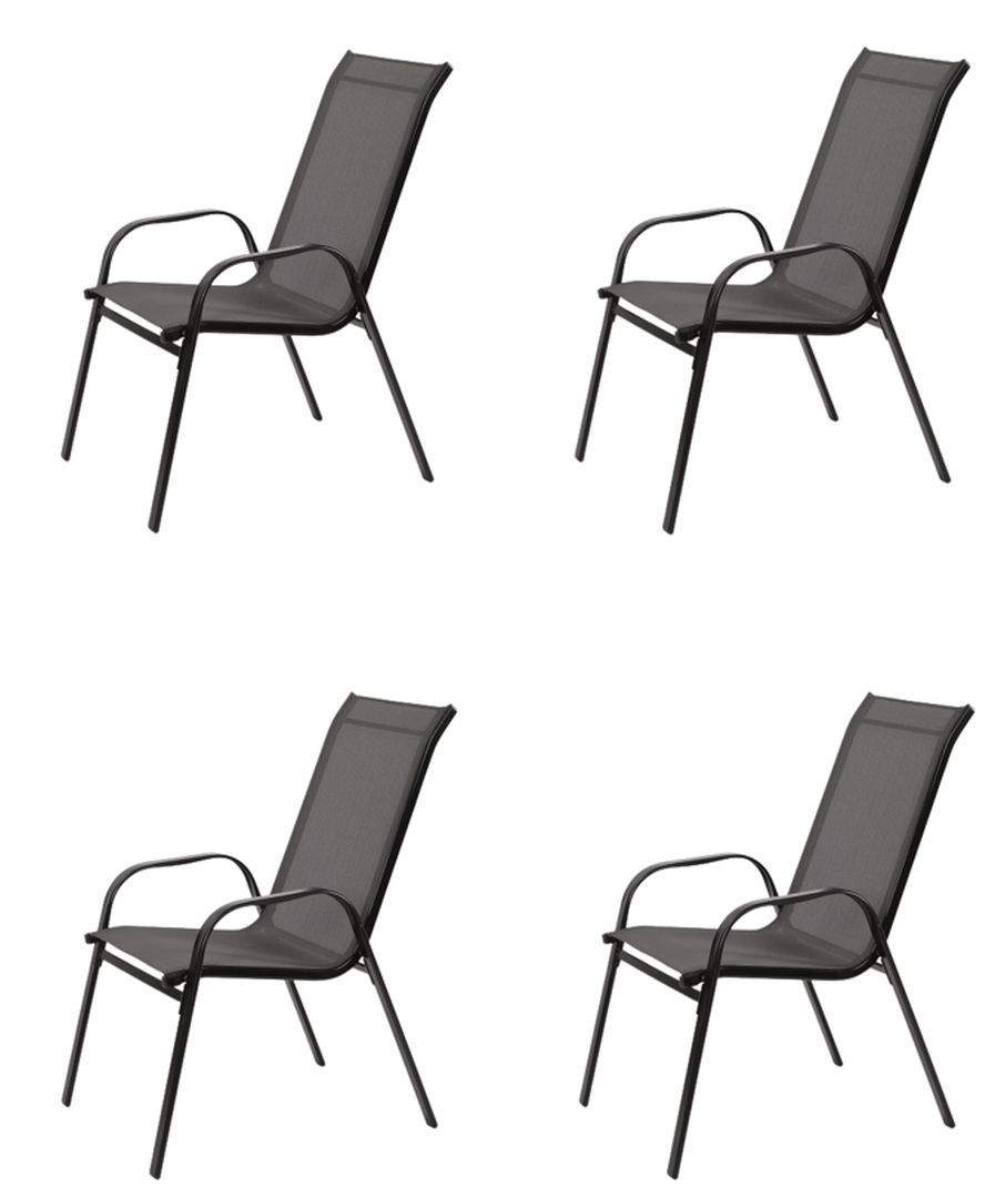 Kd Patio Chair Set Of 4 - Livestainable.co.za