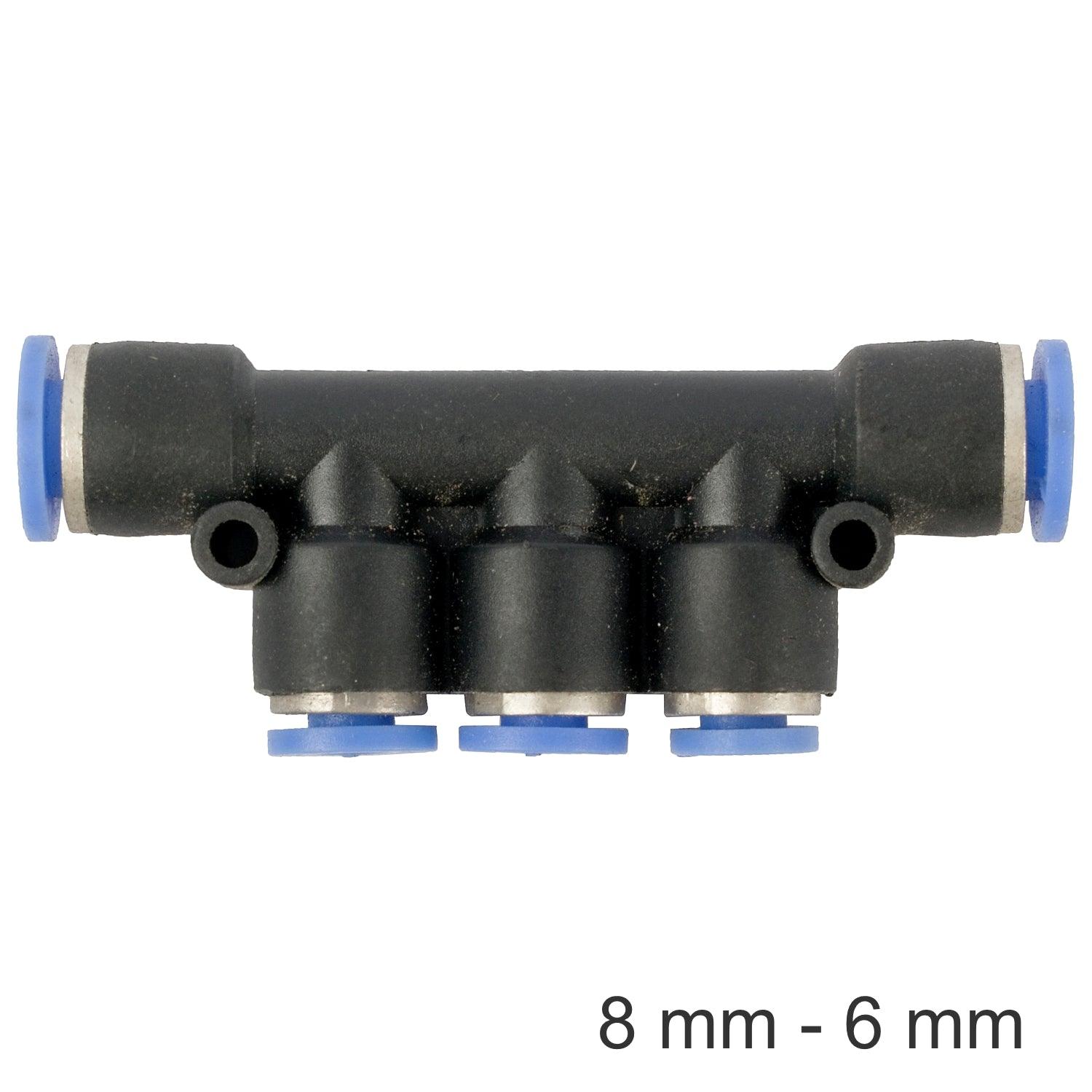 Pu Hose Fitting Manifold 8 Mm 6 Mm - Livestainable.co.za