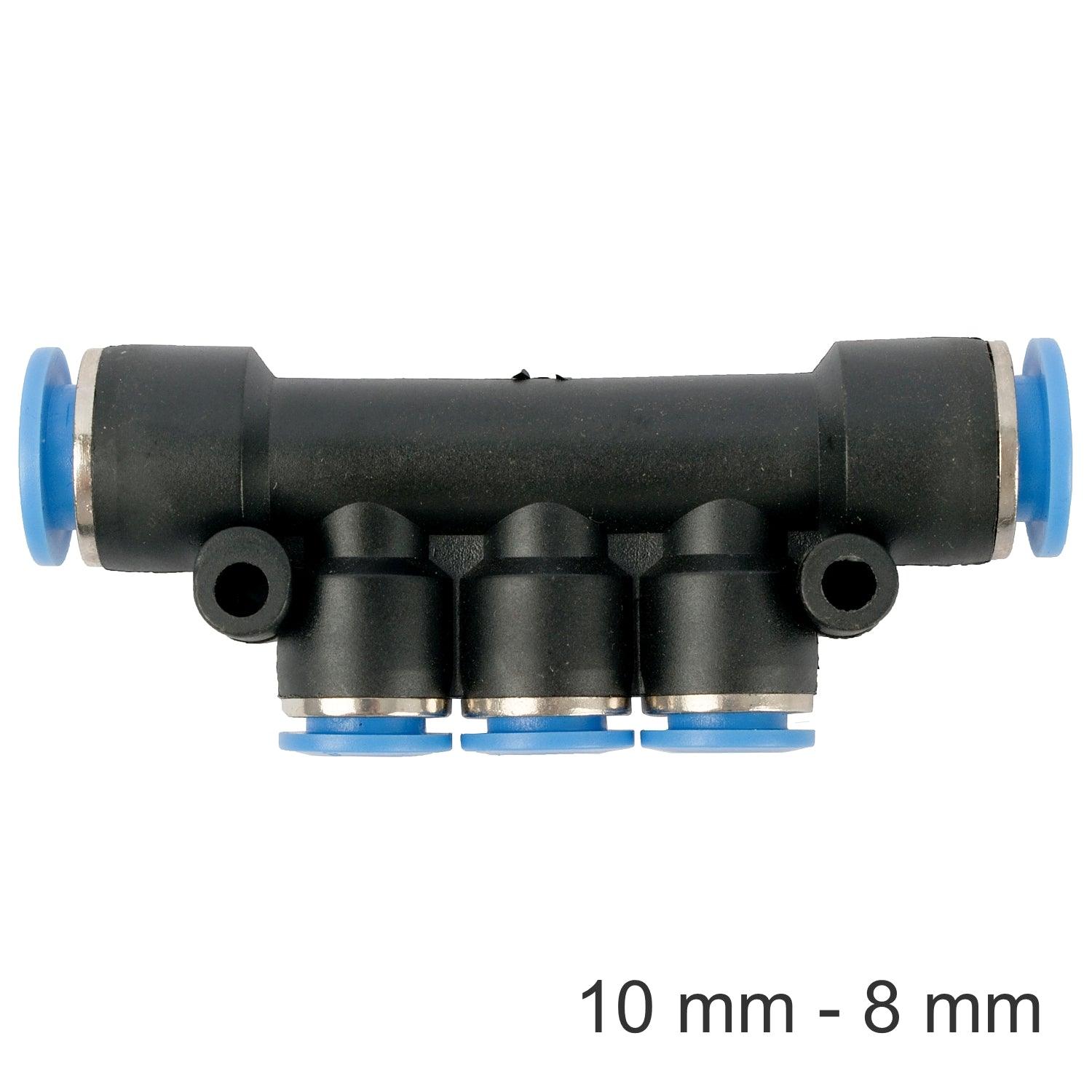 Pu Hose Fitting Manifold 10 Mm 8 Mm - Livestainable.co.za