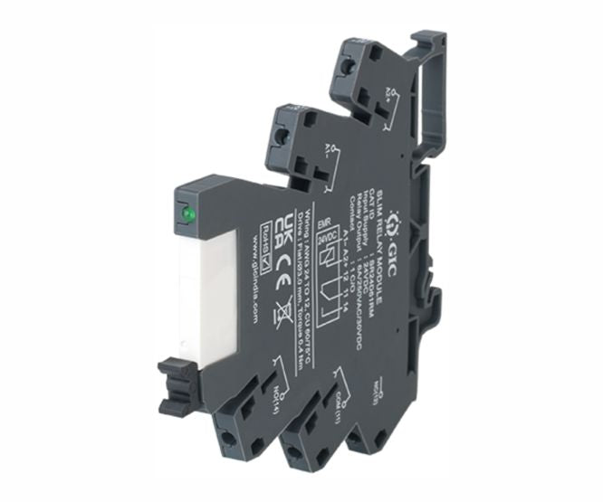 Din Rail Mount Slim Relay Module 24 Vdc Sr24 D61 Rm