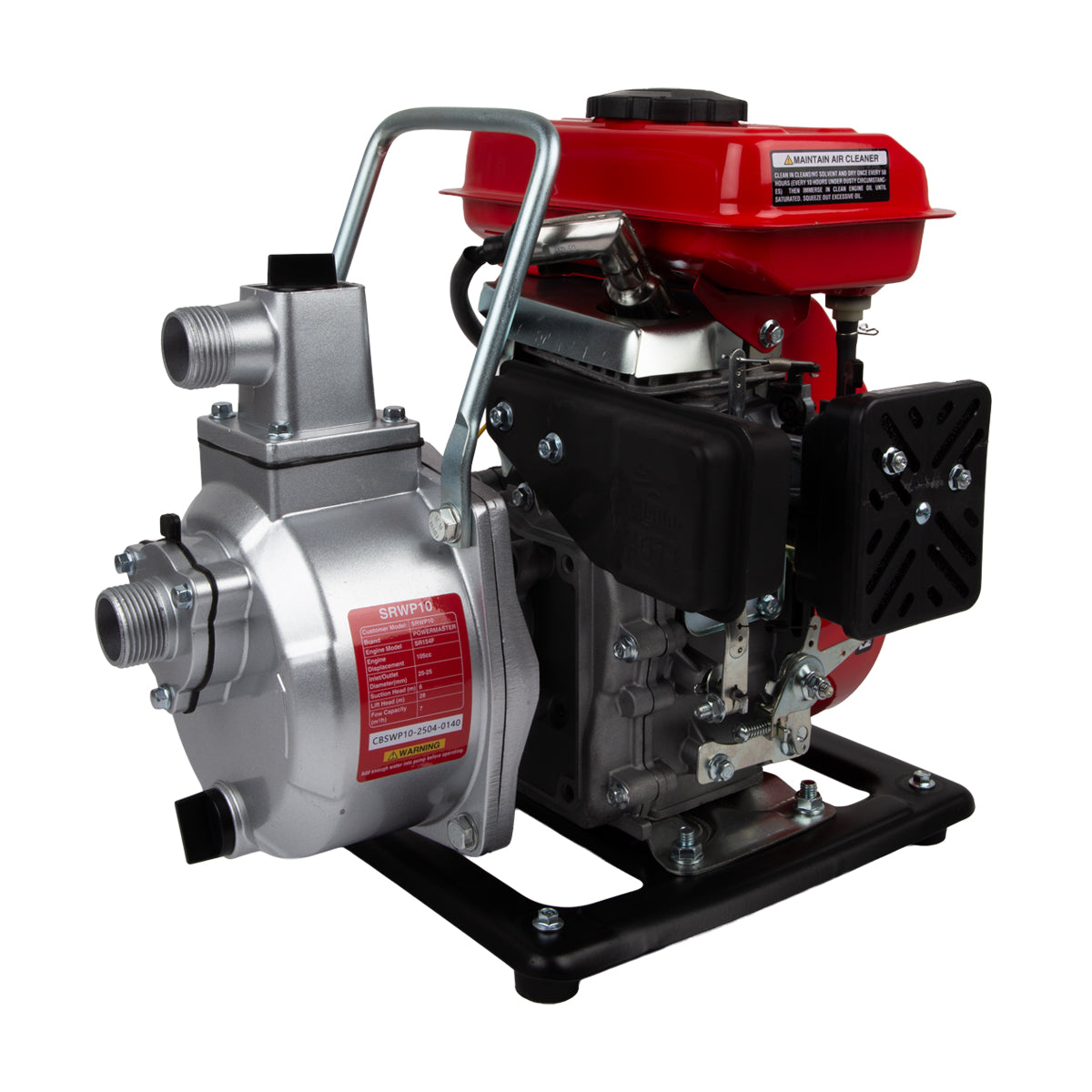 Powermaster Waterpump Unit Petrol 25 Mm 1.2 Kw