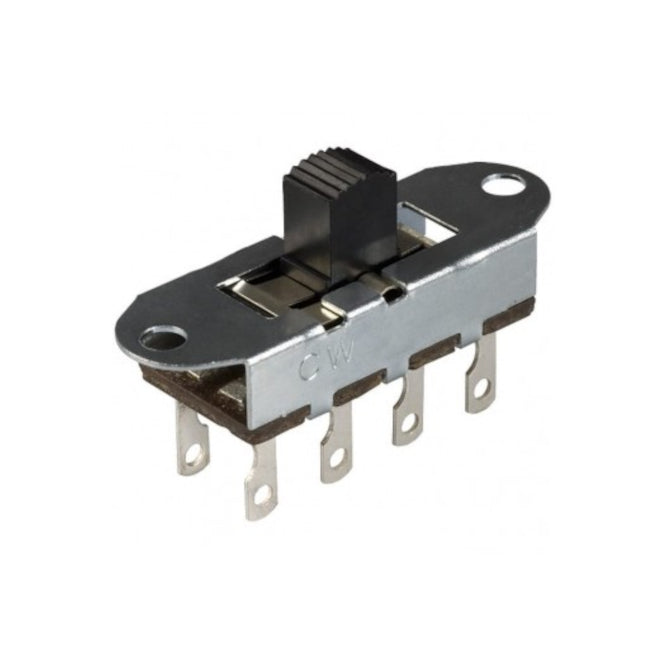 Slide Switch Double Pole Dp3 T On On On Ss 23 L03 G5