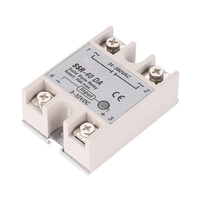 Solid State Relay In=3 32 Vdc, Out=24 380 Vac 40 A Ssr 40 Da