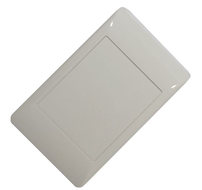 Blank Wall Switch Grid Cover Plate 4x2 Sti 1125