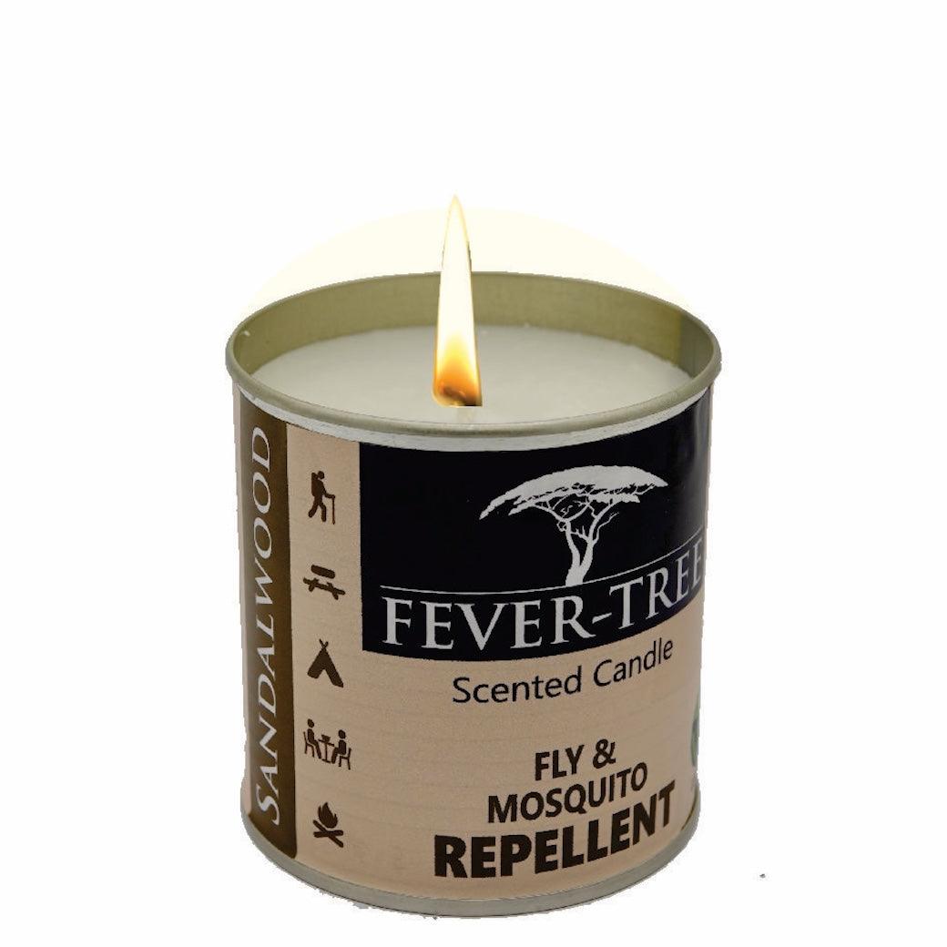 Fever-Tree Fly and Mosquito Repellent Candle - Sandalwood - Livestainable.co.za