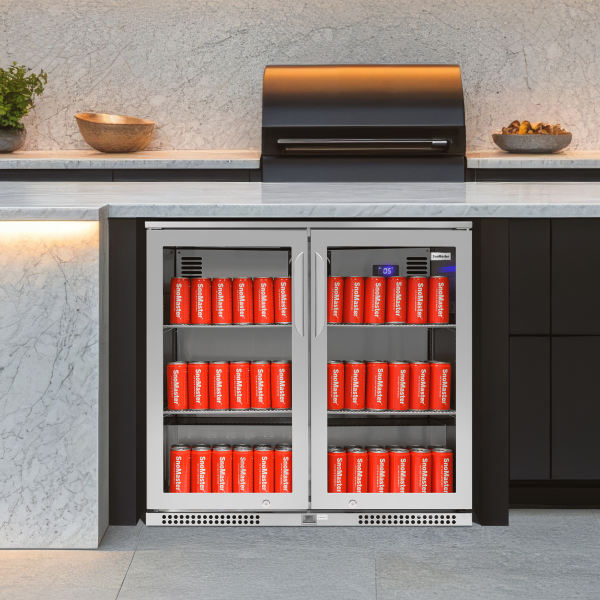 SnoMaster - 200L Under-Counter Beverage Cooler - Stainless Steel