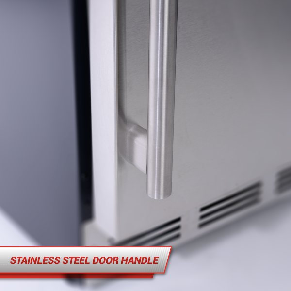 SnoMaster - 30Kg/24Hr Plumbed-In Gourmet Type Ice-Maker - Stainless Steel