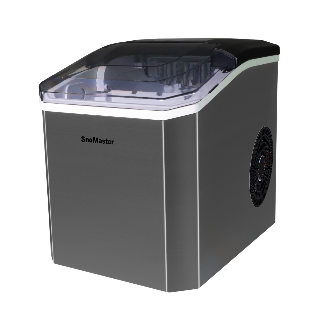 SnoMaster - 12Kg/24Hr Counter-Top Bullet Type Ice-Maker - Stainless Steel (ZBC-14B) - Livestainable.co.za